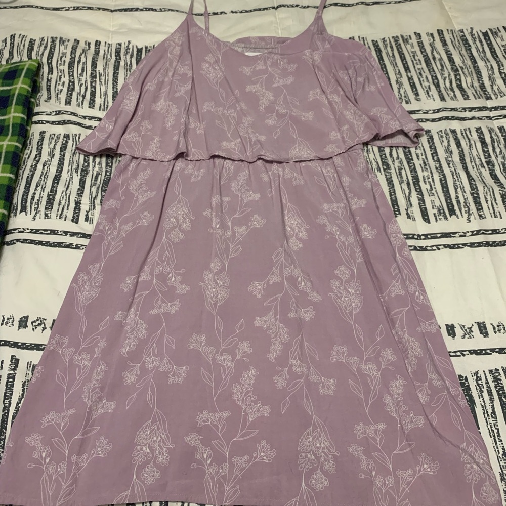 Spaghetti strap purple Old Navy dress